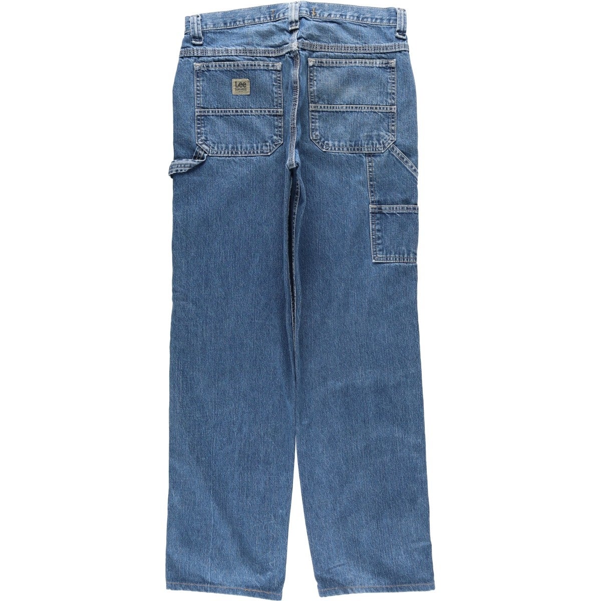 00s Lee デニムペインターパンツ メキシコ製 ペイント ペンキ1点物 古着 リー Lee DUNGAREES carpenter デニムペインターパンツ メンズw32