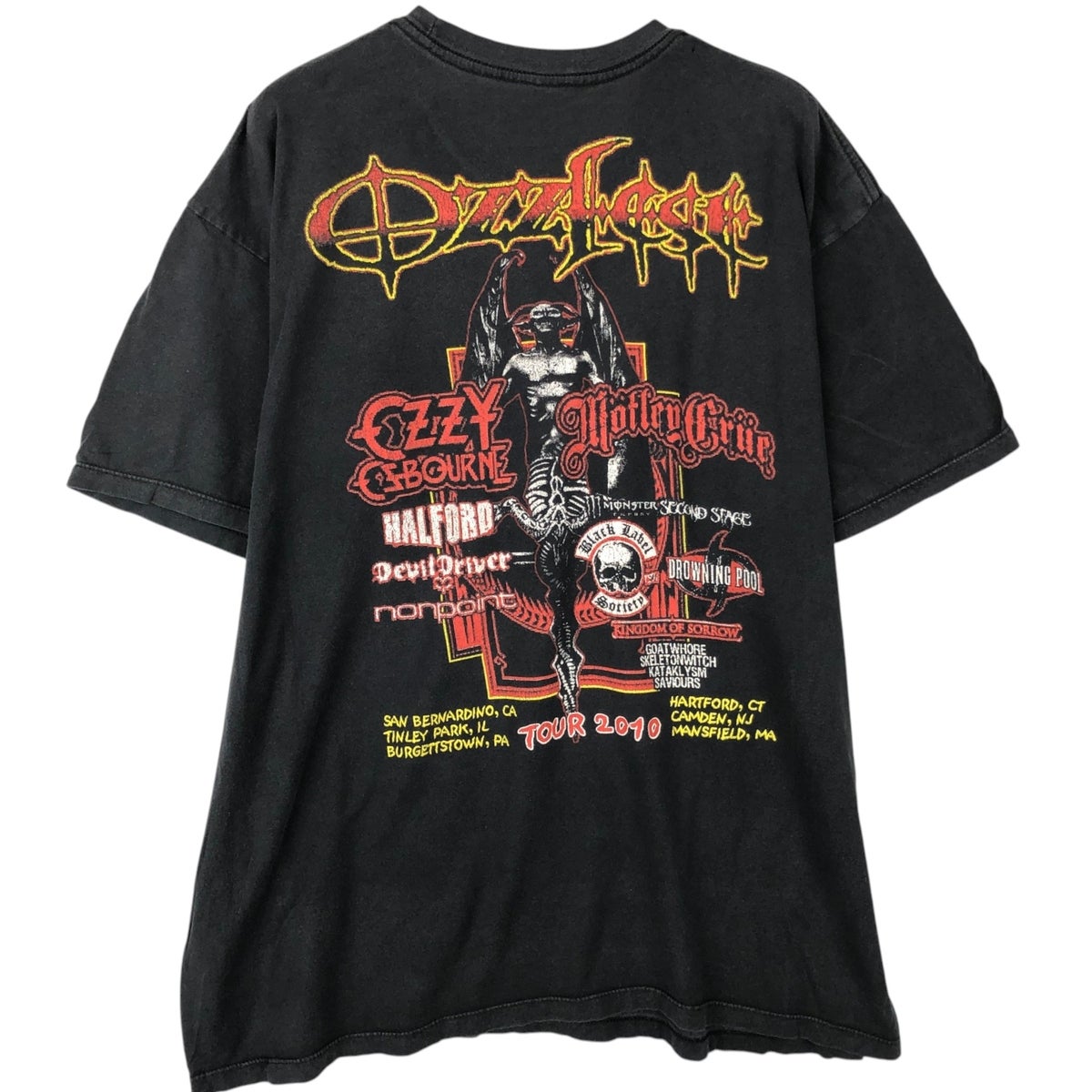 90’s OZZY OSBOURNT/Tシャツオジーオズボーン/バンドT 古着 Ozzy Osbourne オジーオズボーン バンドTシャツ バンT メンズL