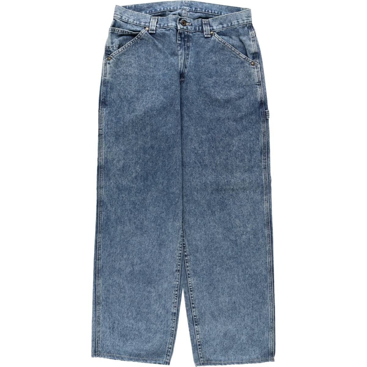 【新品訳あり】リーバイス×ユニバーサルモンスターズ ペインターパンツ W33 古着 リー Lee DUNGAREES デニムペインターパンツ USA製 メンズw33相当