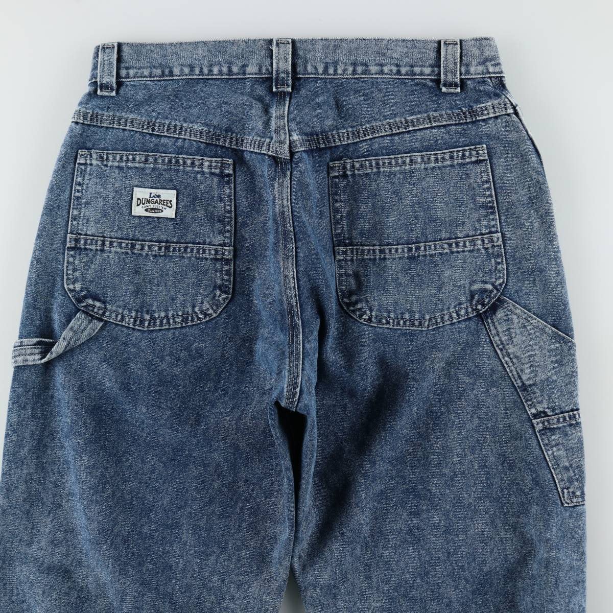 古着 リー Lee DUNGAREES デニムペインターパンツ USA製 メンズw33相当