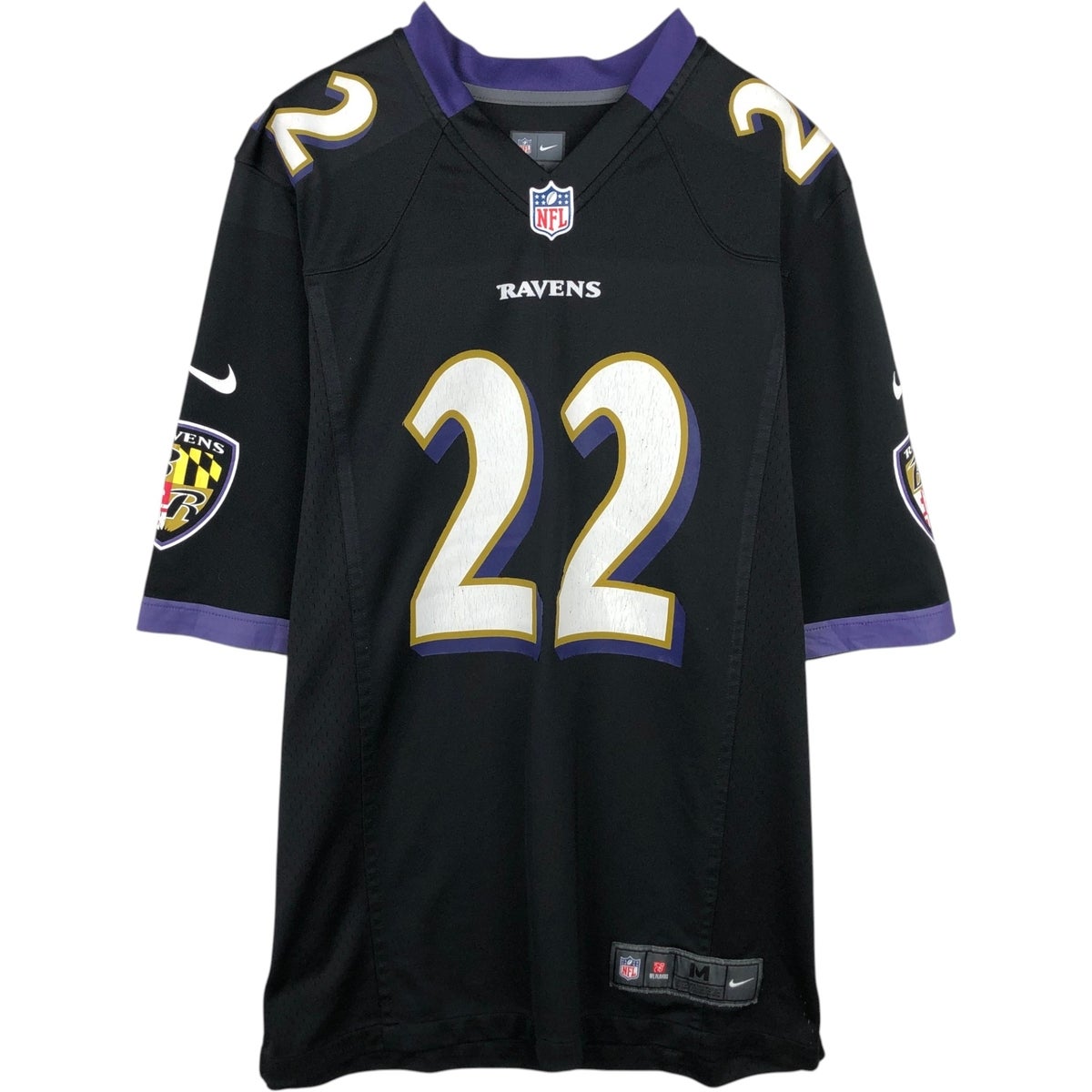 古着 ナイキ NIKE NFL BALTIMORE RAVENS ボルティモアレイブンズ V