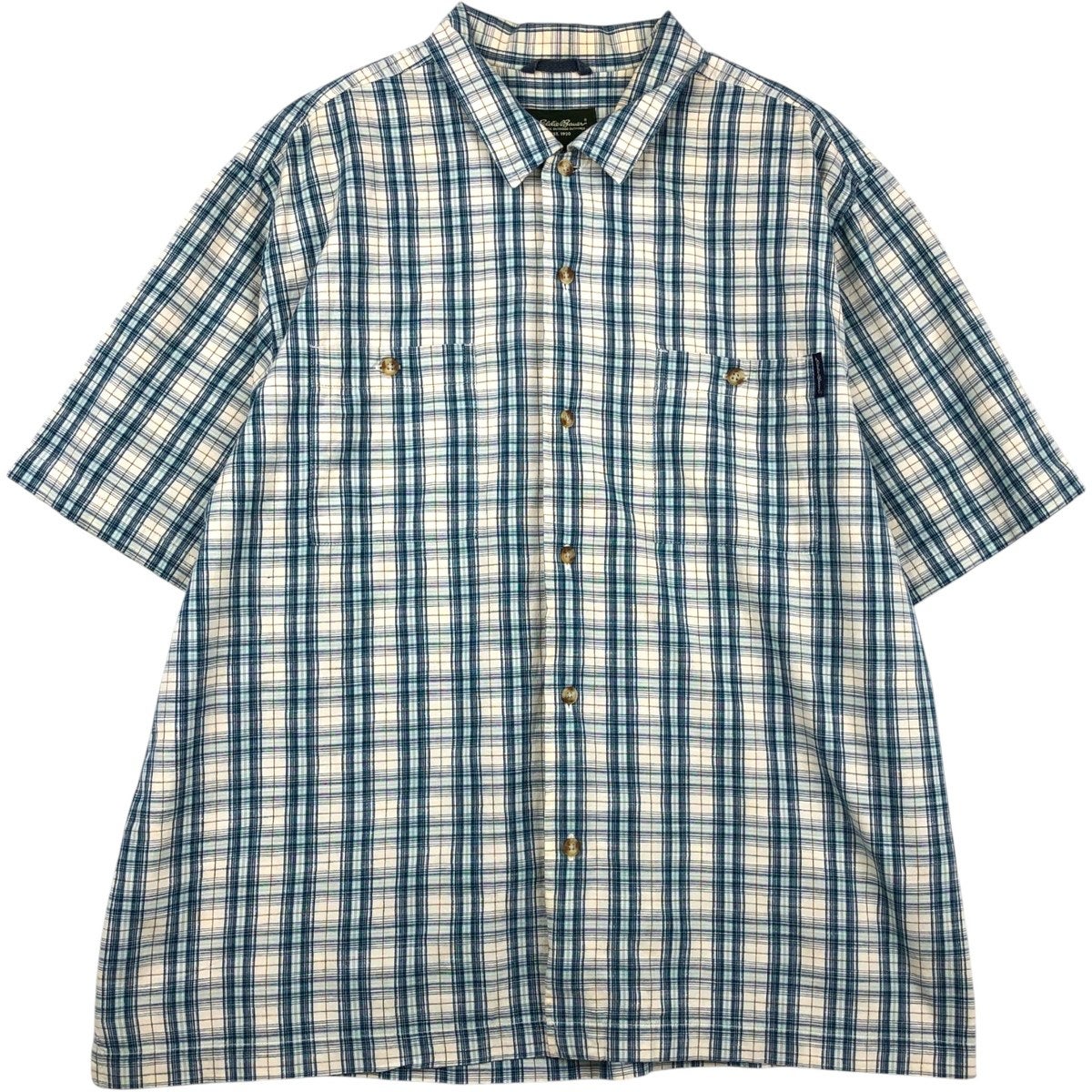 古着 80～90年代 エディーバウアー Eddie Bauer 半袖 コットン