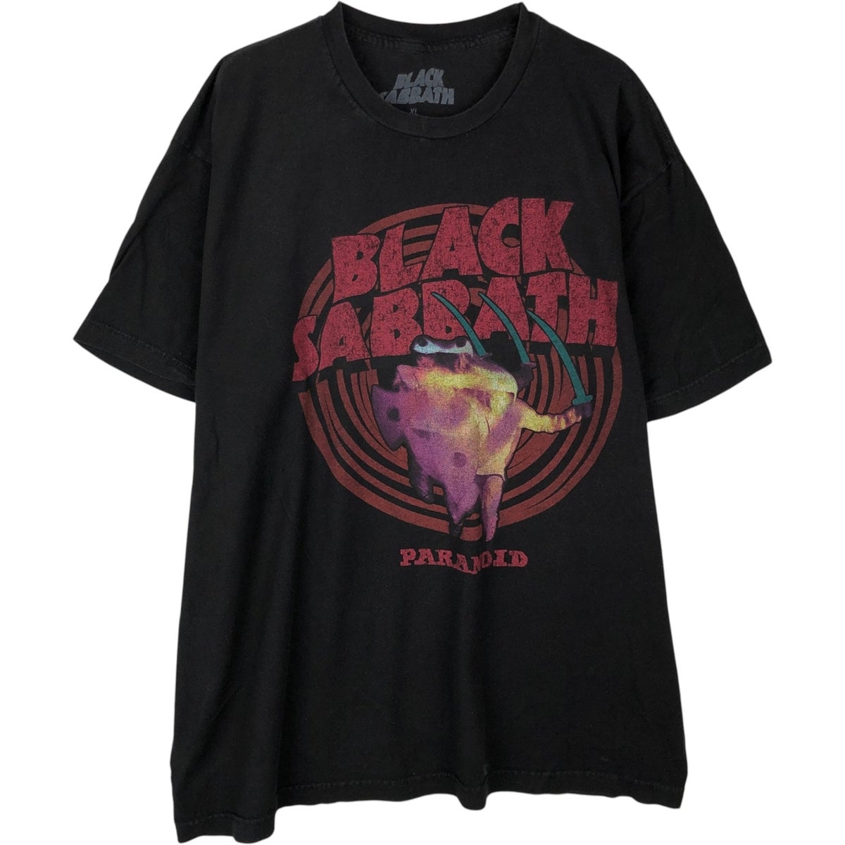 古着 BLACK SABBATH ブラックサバス バンドTシャツ バンT メンズXL相当
