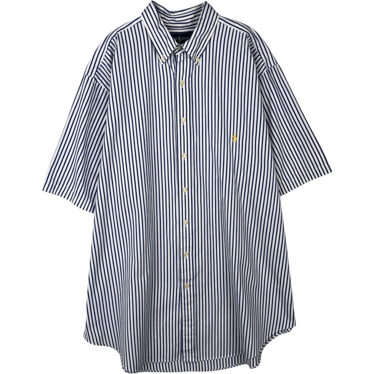 古着 ラルフローレン Ralph Lauren CLASSIC FIT 半袖 ボタンダウン