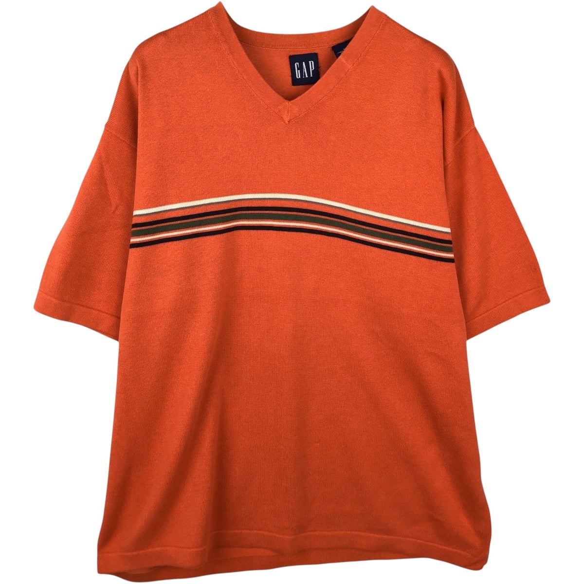 古着 90年代 ギャップ GAP オールドギャップ Vネック コットンニット