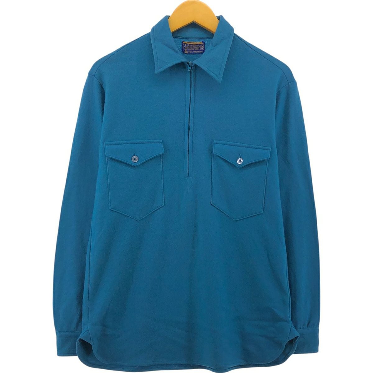 古着 60年代 ペンドルトン PENDLETON ハーフジップ プルオーバー