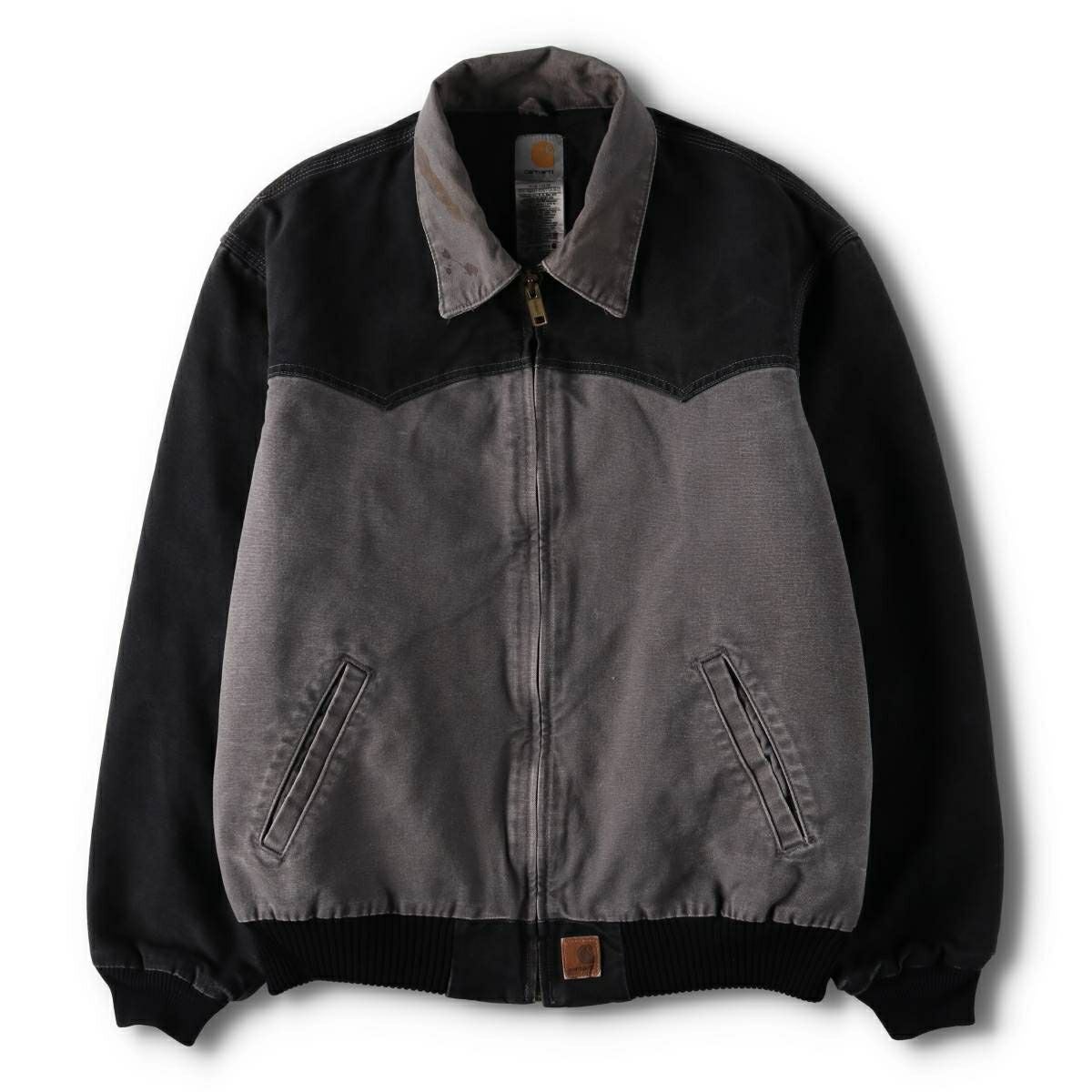古着 カーハート Carhartt サンタフェジャケット 中綿入り ツートン