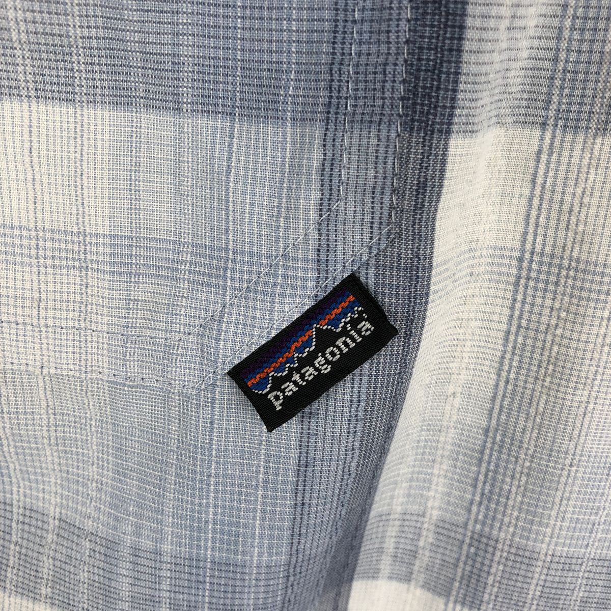 古着 パタゴニア Patagonia チェック柄 オンブレチェック 半袖