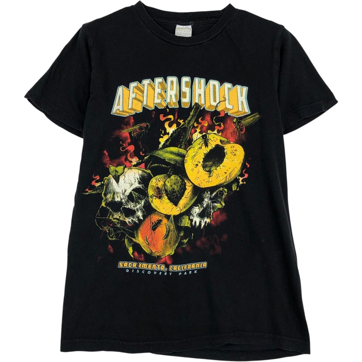 古着 SOCAL AFTERSHOCK FESTIVAL ドクロ柄 スカル柄 バンドTシャツ