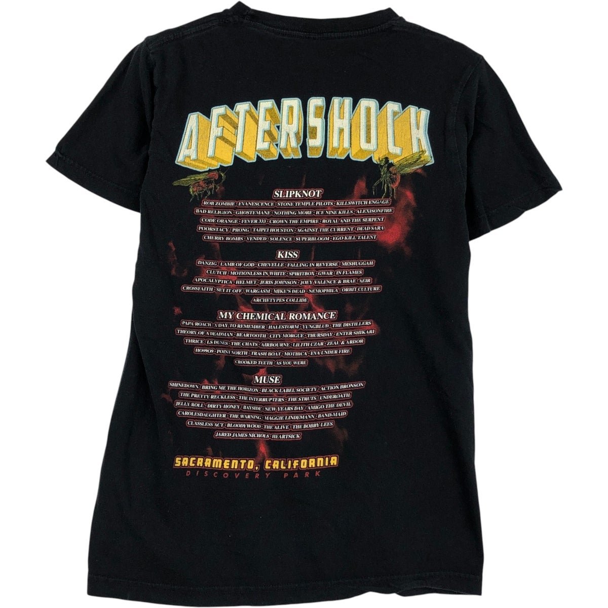 古着 SOCAL AFTERSHOCK FESTIVAL ドクロ柄 スカル柄 バンドTシャツ