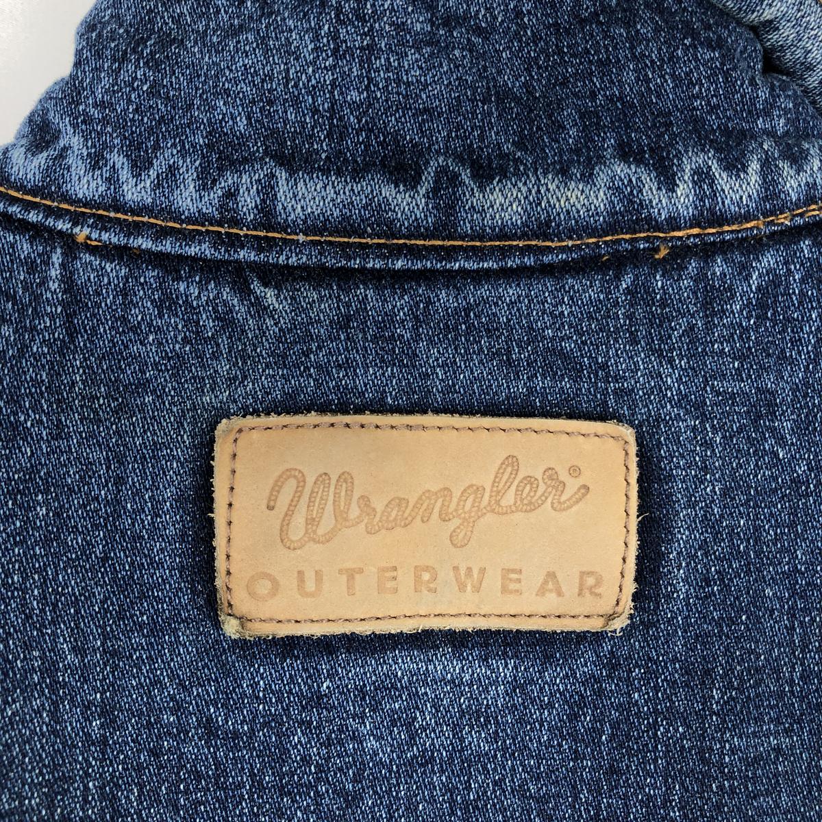 古着 ビッグサイズ ラングラー Wrangler デニムボアベスト メンズXXXL相当 ヴィンテージ/rab181133 古着 ビッグサイズ ラングラー Wrangler デニムボアベスト メンズXXXL