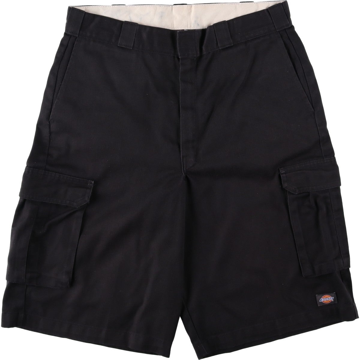 古着 ディッキーズ Dickies ブラックデニムショーツ ショートパンツ