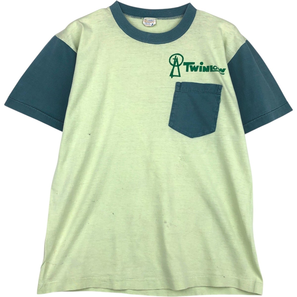 古着 タウンクラフト TOWN CRAFT 無地Tシャツ USA製 メンズXL相当