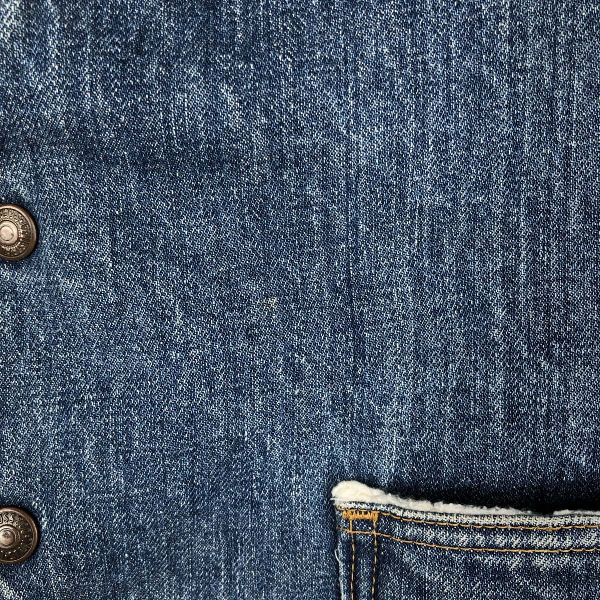 古着 70～80年代 リーバイス Levis デニムボアベスト USA製 メンズM