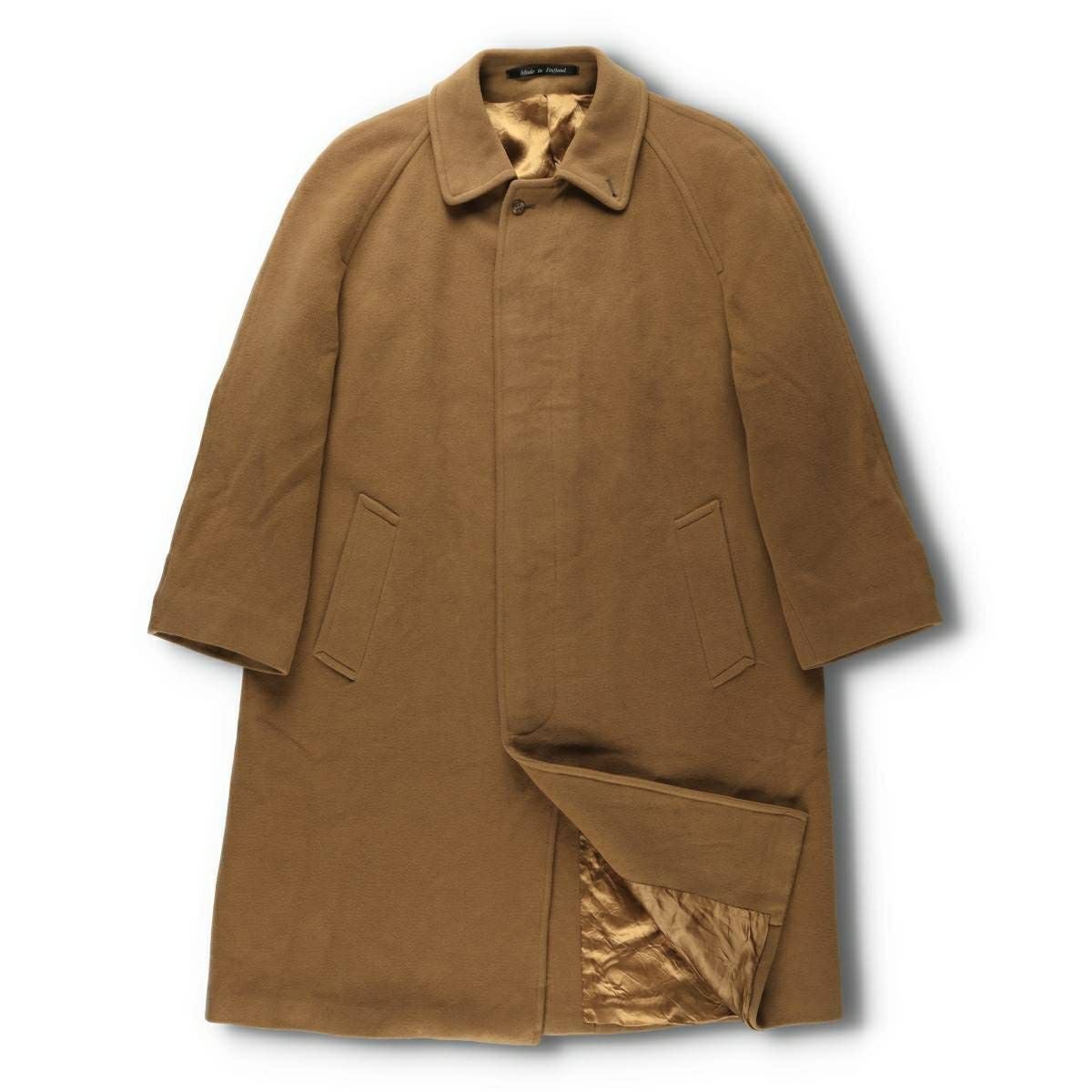 古着 バーバリー Burberrys カシミア ステンカラーコート バルマカーン