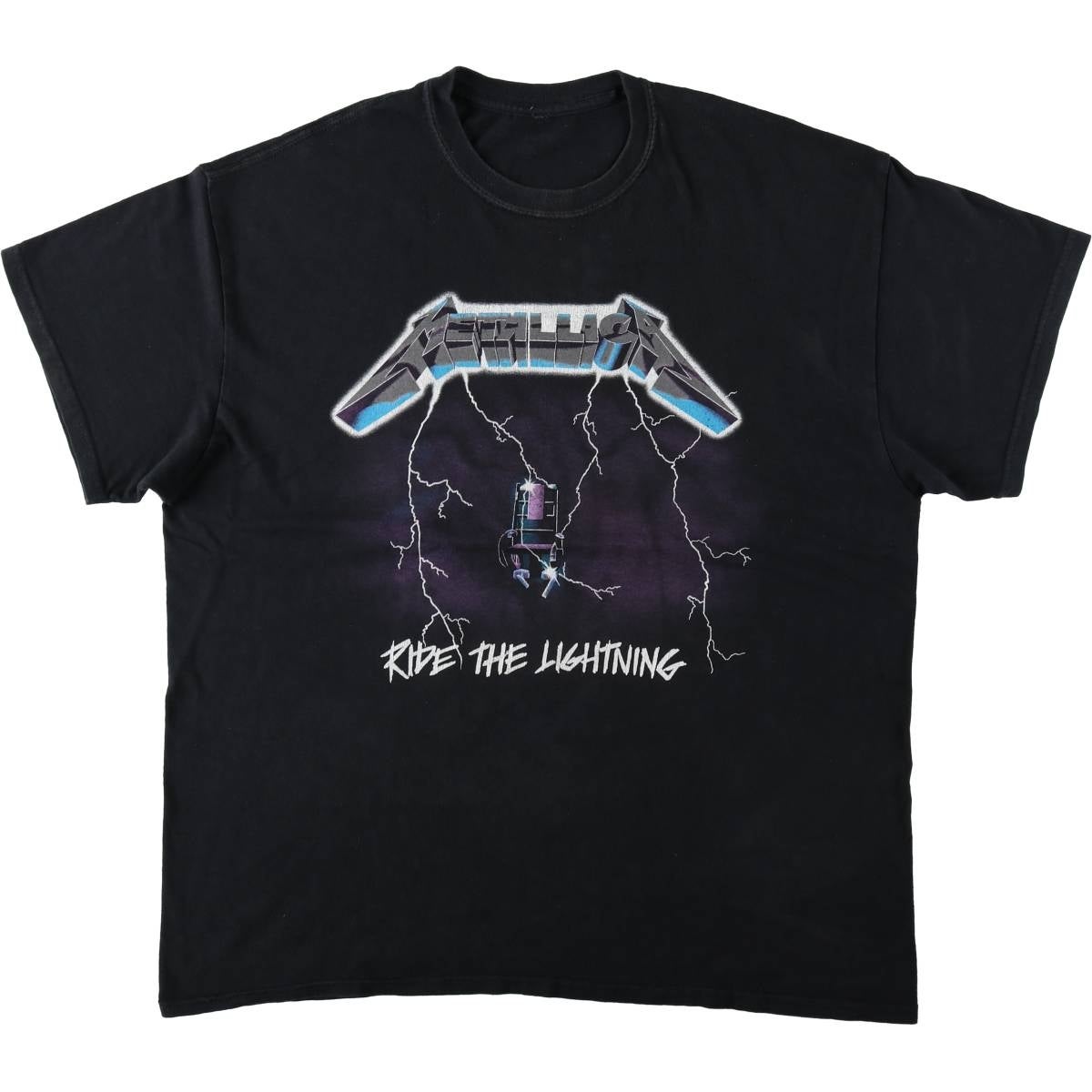 古着 METALLICA メタリカ バンドTシャツ バンT メンズXL相当