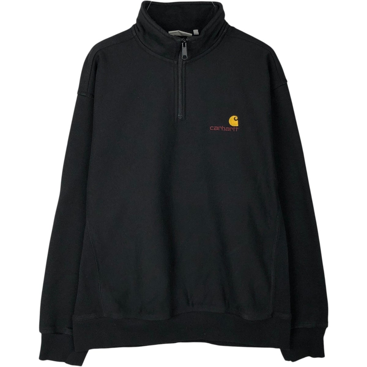 古着 カーハート Carhartt ワンポイントロゴスウェットシャツ