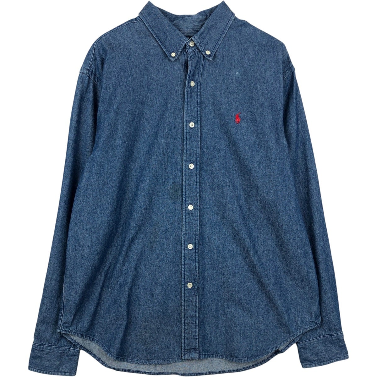 古着 ラルフローレン Ralph Lauren POLO by Ralph Lauren 長袖 ボタン