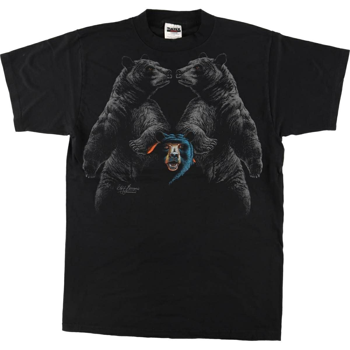 古着 00年代 タルテックス TULTEX プリントTシャツ メンズXL相当