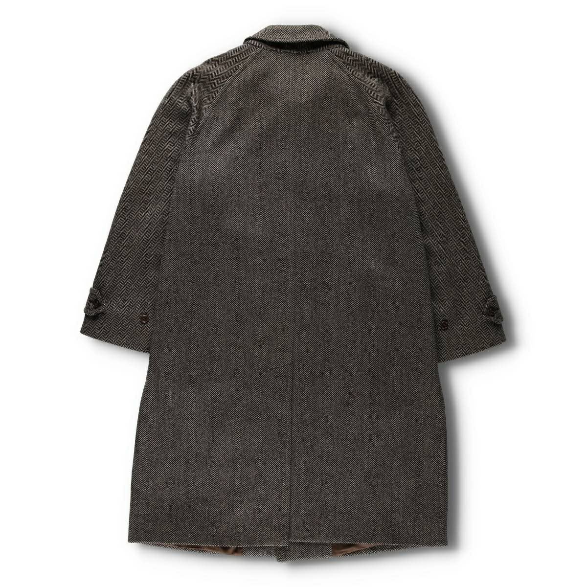 古着 ～90年代 バーバリー Burberrys ツイードコート ヘリンボーン