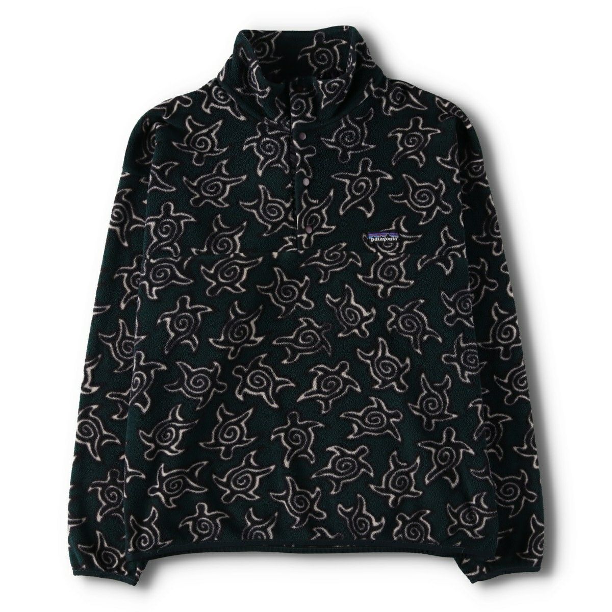 古着 90年代 パタゴニア Patagonia 総柄 亀柄 ゼンタートル柄 スナップ