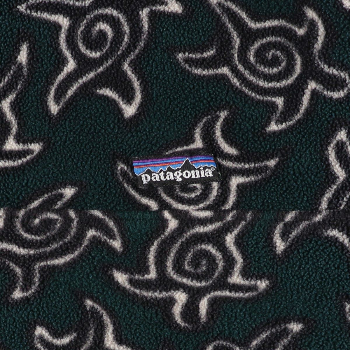 古着 90年代 パタゴニア Patagonia 総柄 亀柄 ゼンタートル柄 スナップ
