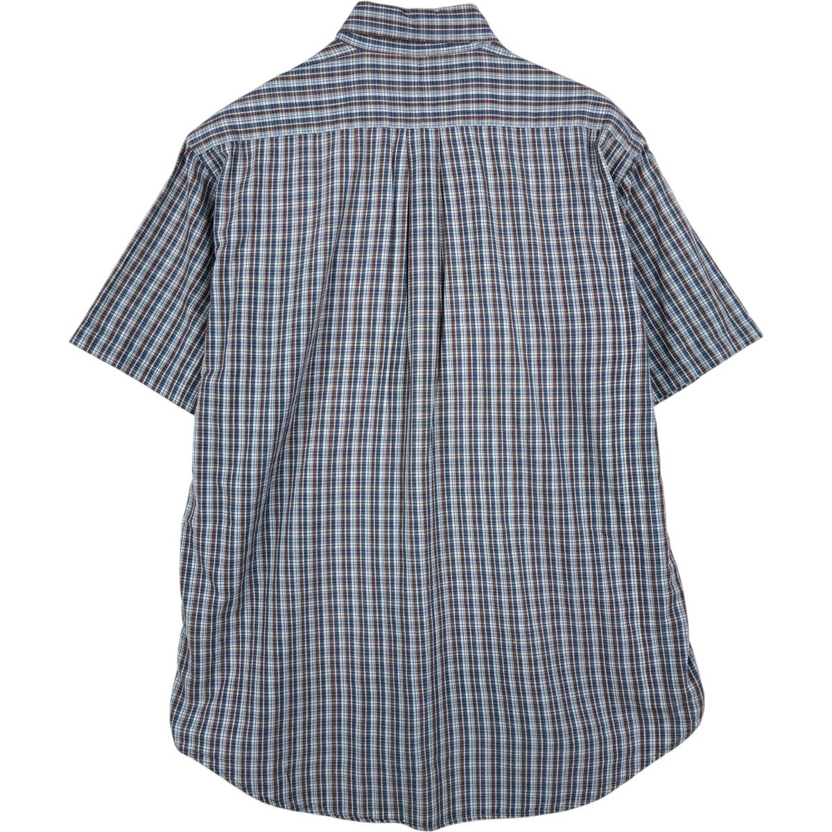 古着 ラルフローレン Ralph Lauren BLAKE 半袖 ボタンダウン チェック