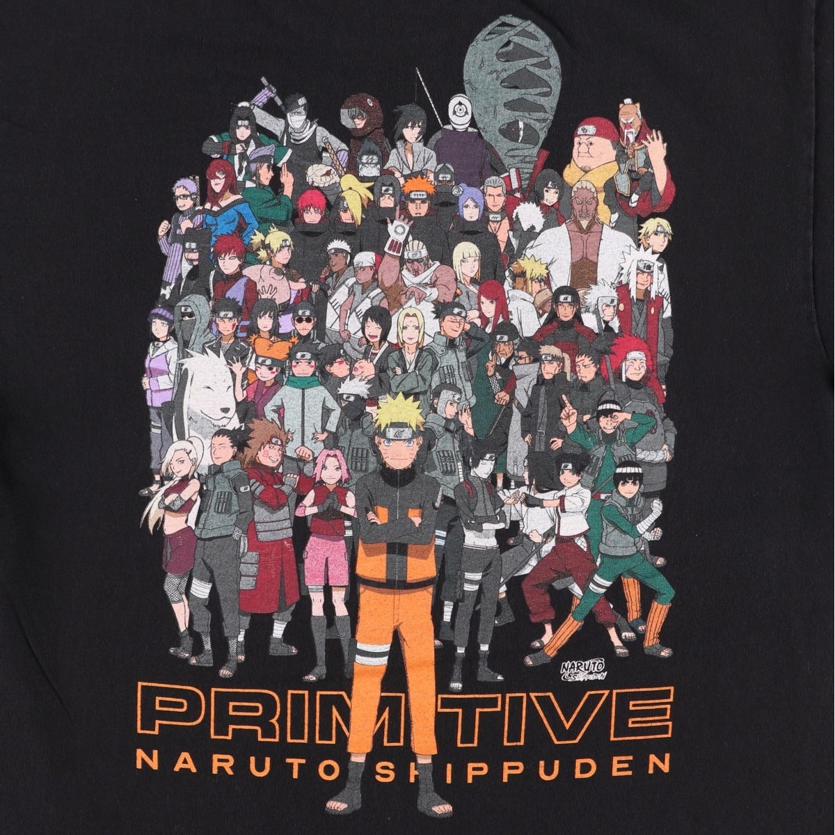 古着 00年代 primitive NARUTO SHIPPUDEN ナルト疾風伝 アニメ