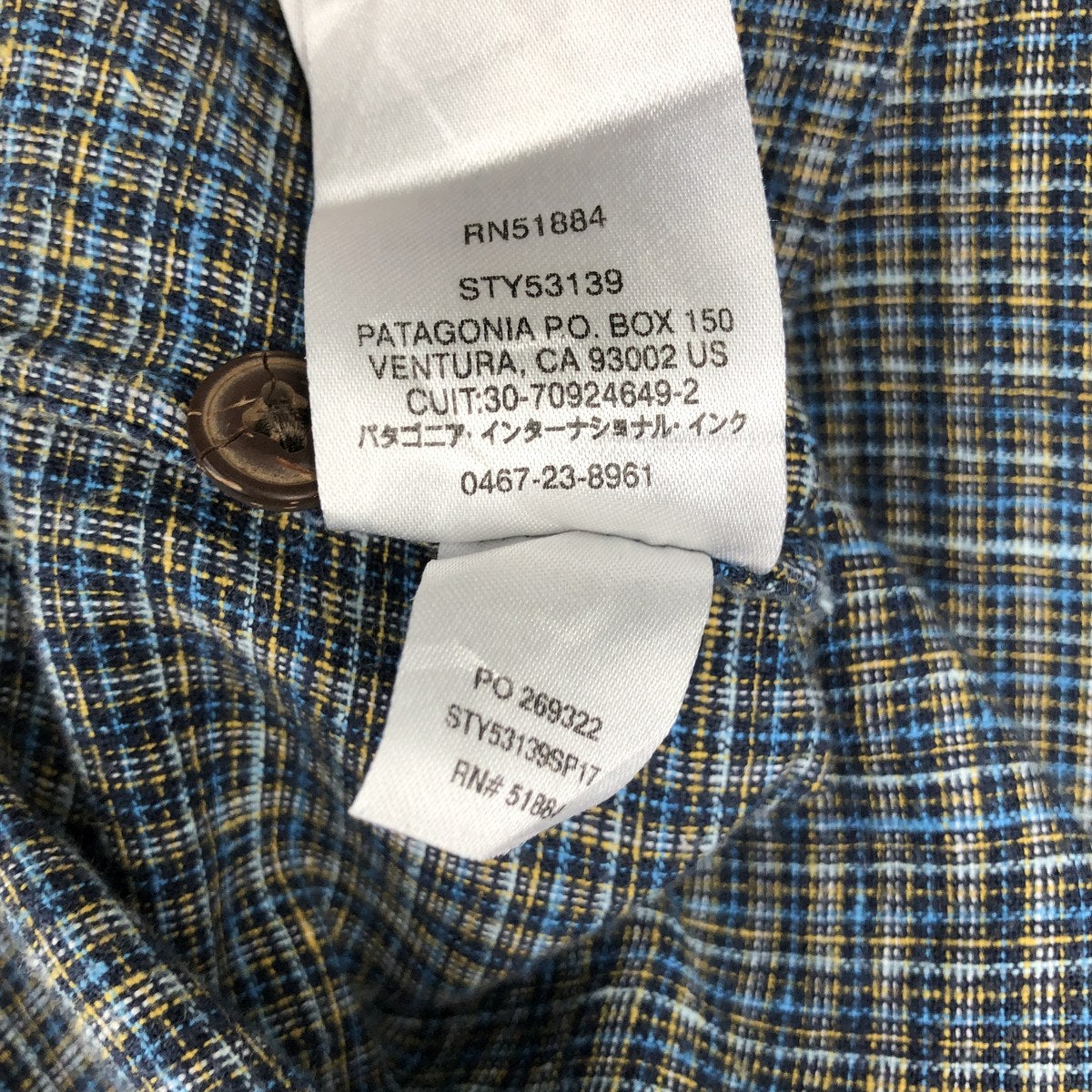 古着 パタゴニア Patagonia バックステップシャツ 53139SP17 チェック