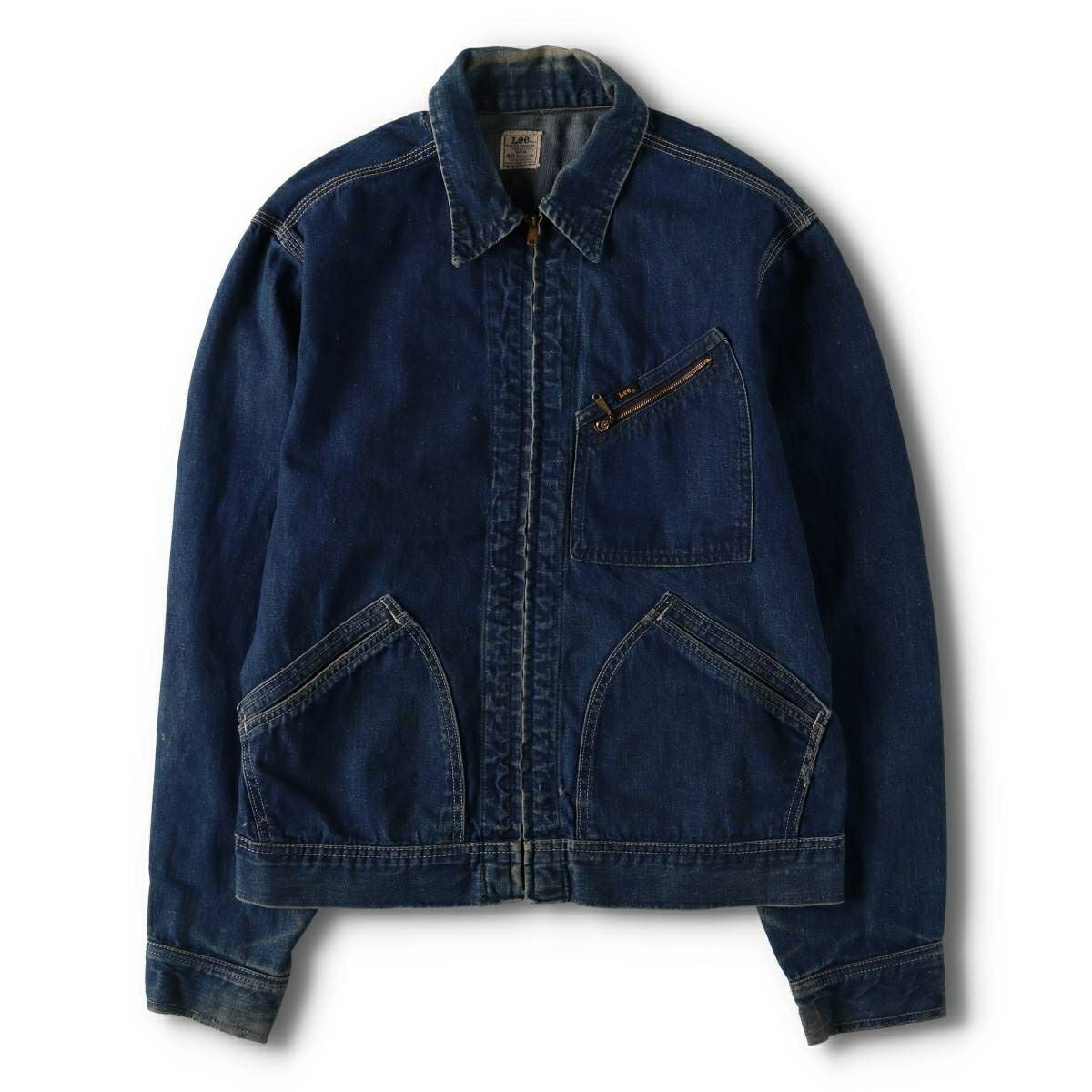 古着 60年代 リー Lee 91-B デニムジャケット USA製 メンズM相当
