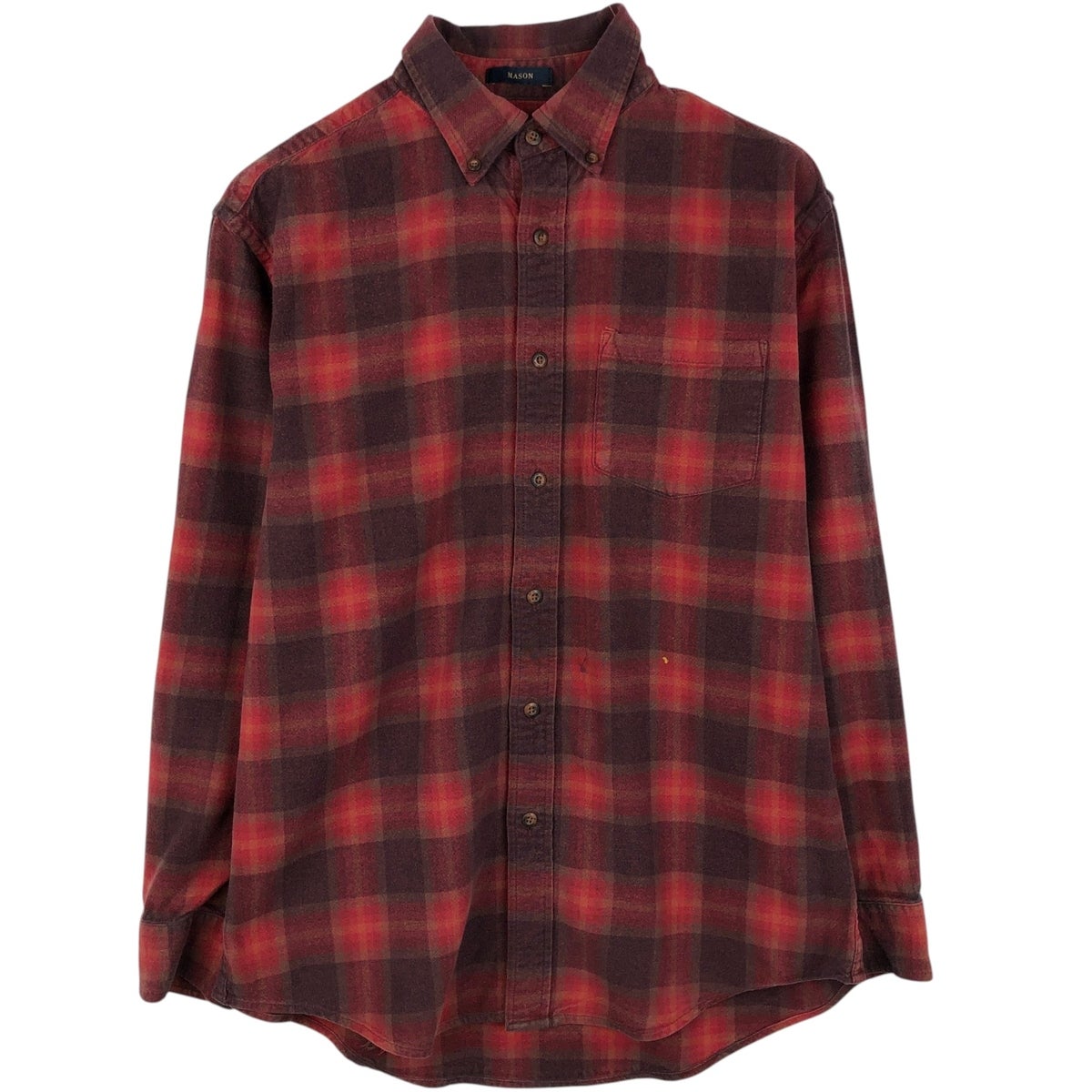 古着 ペンドルトン PENDLETON ボードシャツ オンブレチェック オープン
