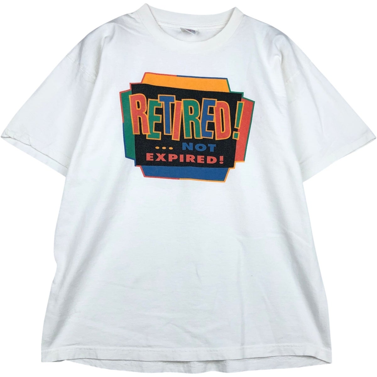古着 90年代 アルスタイル ALSTYLE メッセージプリントTシャツ メンズM