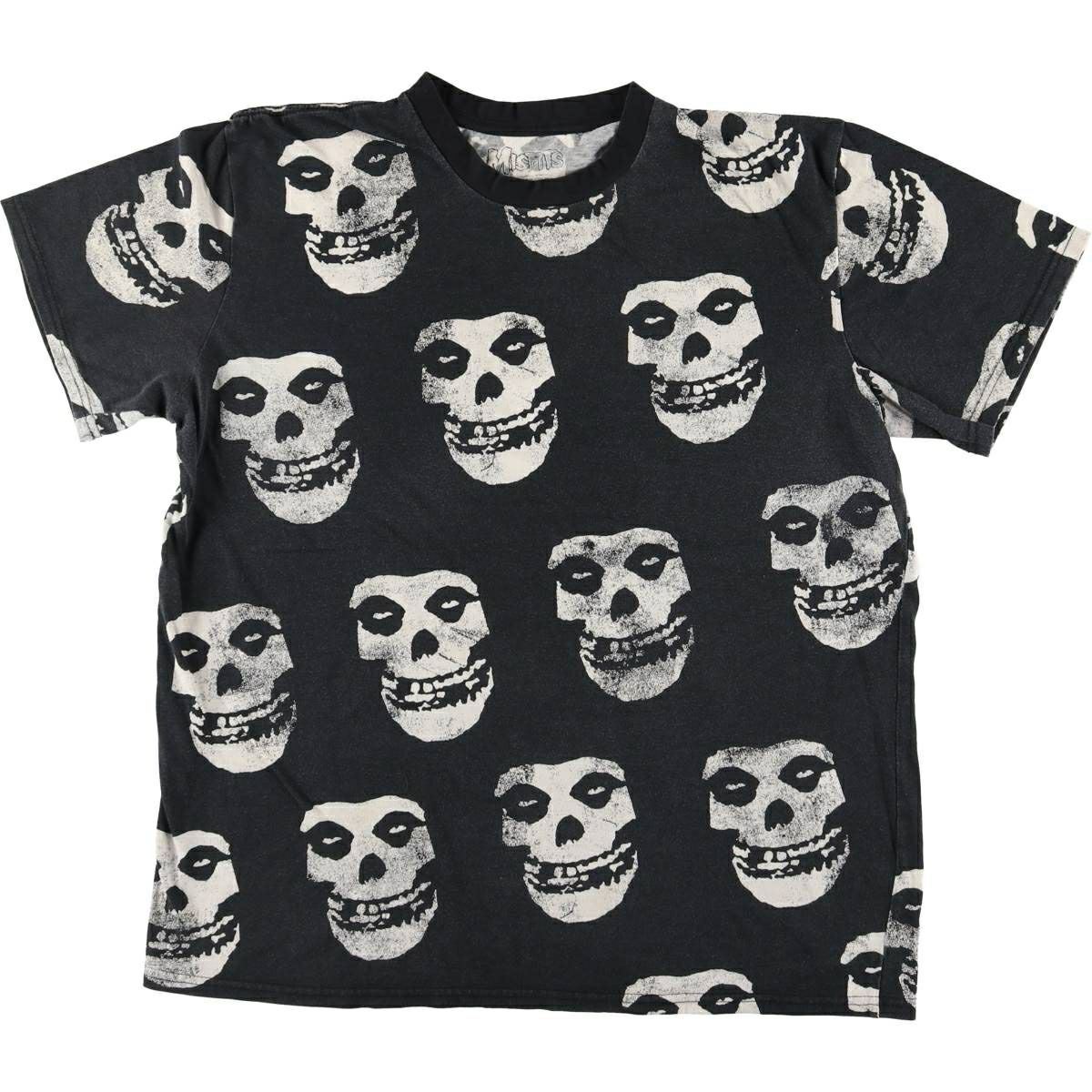 古着 MISFITS ミスフィッツ ドクロ柄 スカル柄 バンドTシャツ バンT