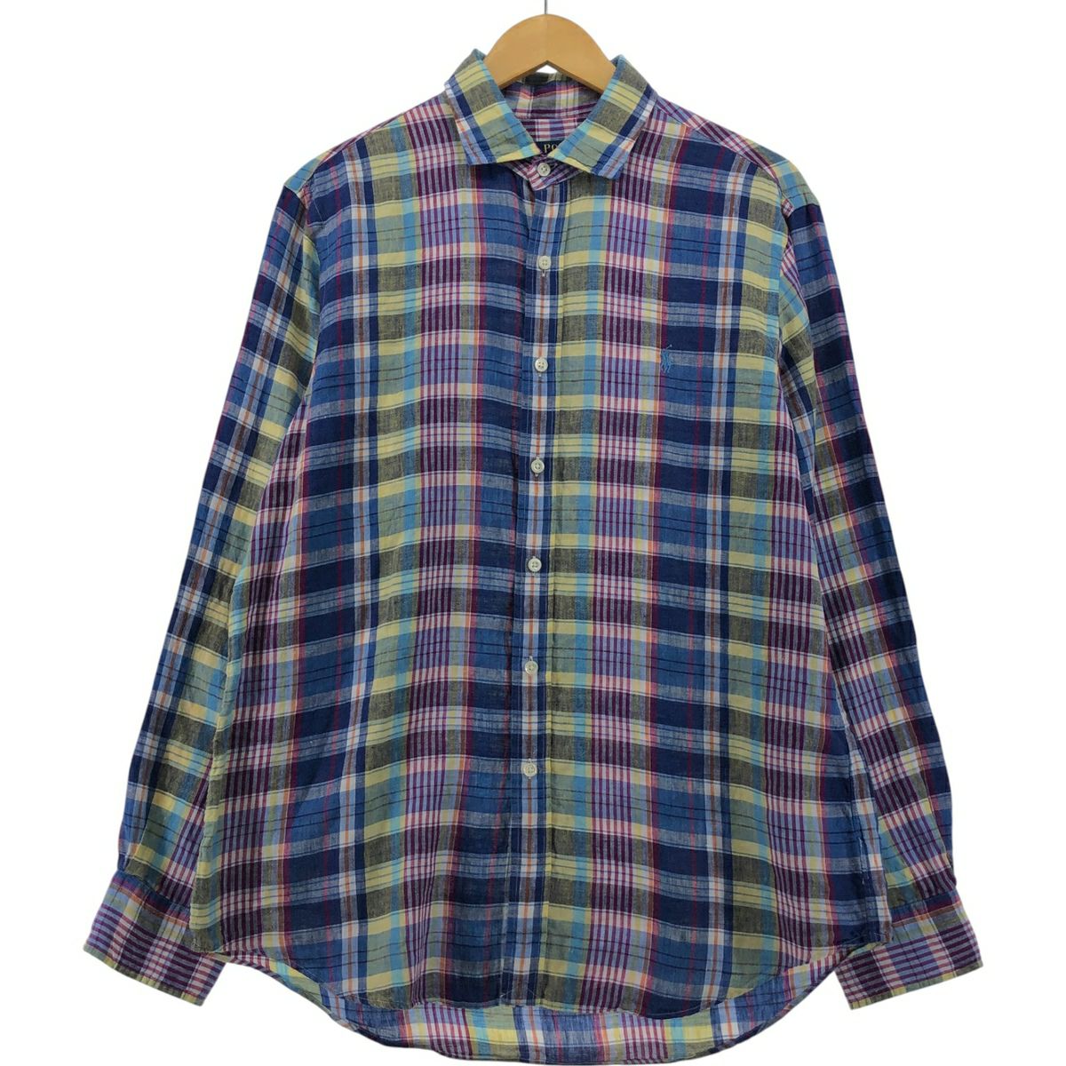 古着 ラルフローレン Ralph Lauren POLO by Ralph Lauren ワイドカラー