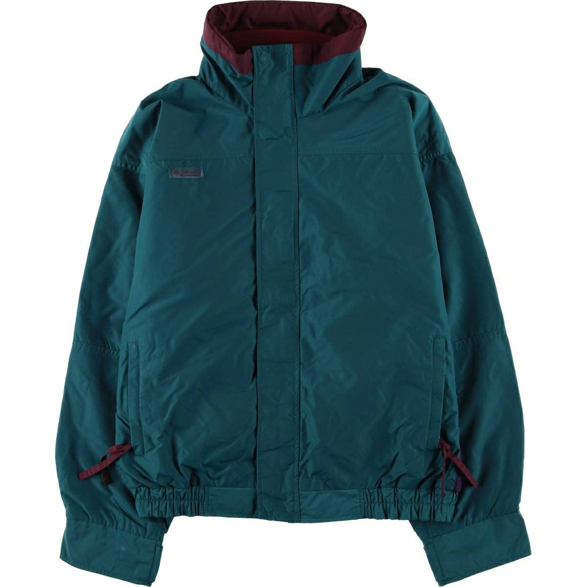 古着 90年代 コロンビア Columbia 白タグ ハーフジップ プルオーバー