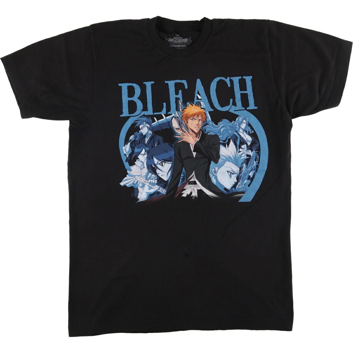 古着 BLEACH ブリーチ ネリエル アニメ キャラクタープリントTシャツ