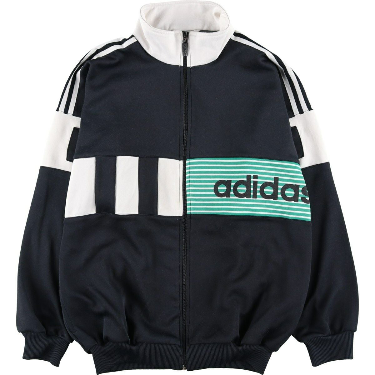 古着 90年代 アディダス adidas ジャージ トラックジャケット メンズM