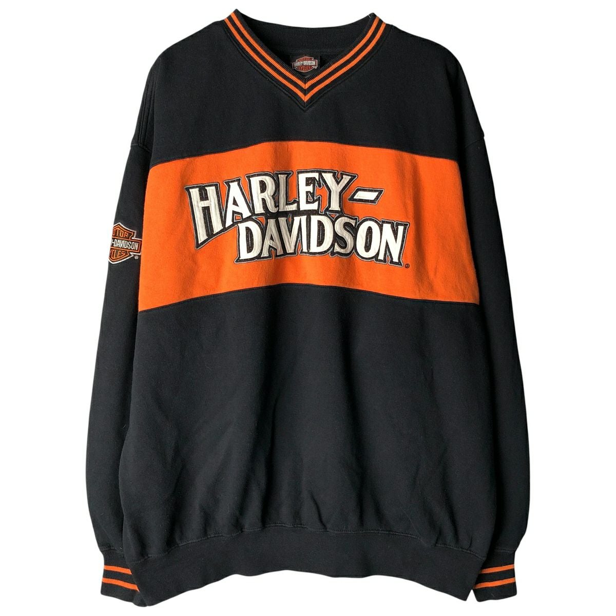 古着 ハーレーダビッドソン Harley-Davidson ハイネック フルジップ