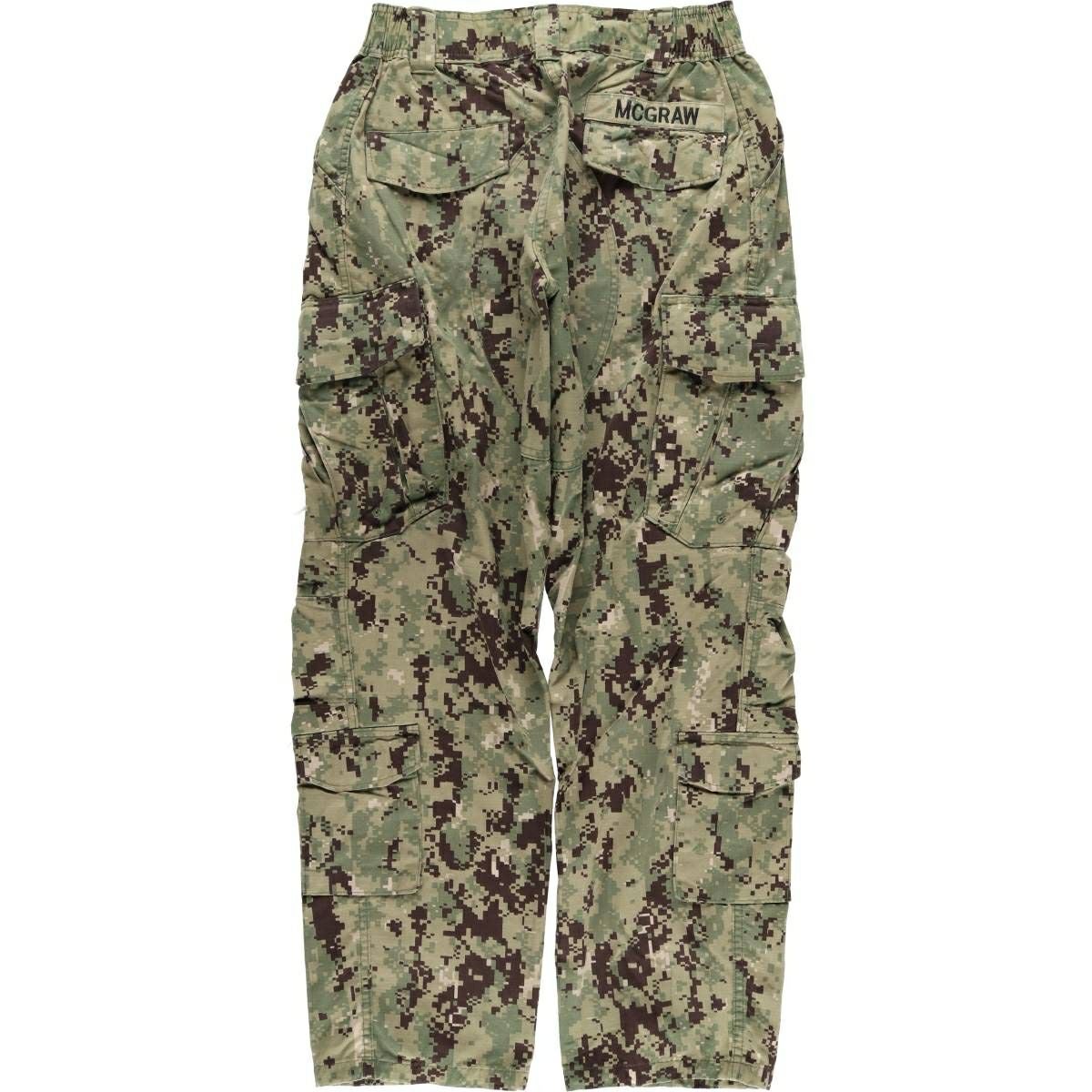 古着 米軍実品 迷彩柄 デジタルカモ リップストップ U.S.NAVY