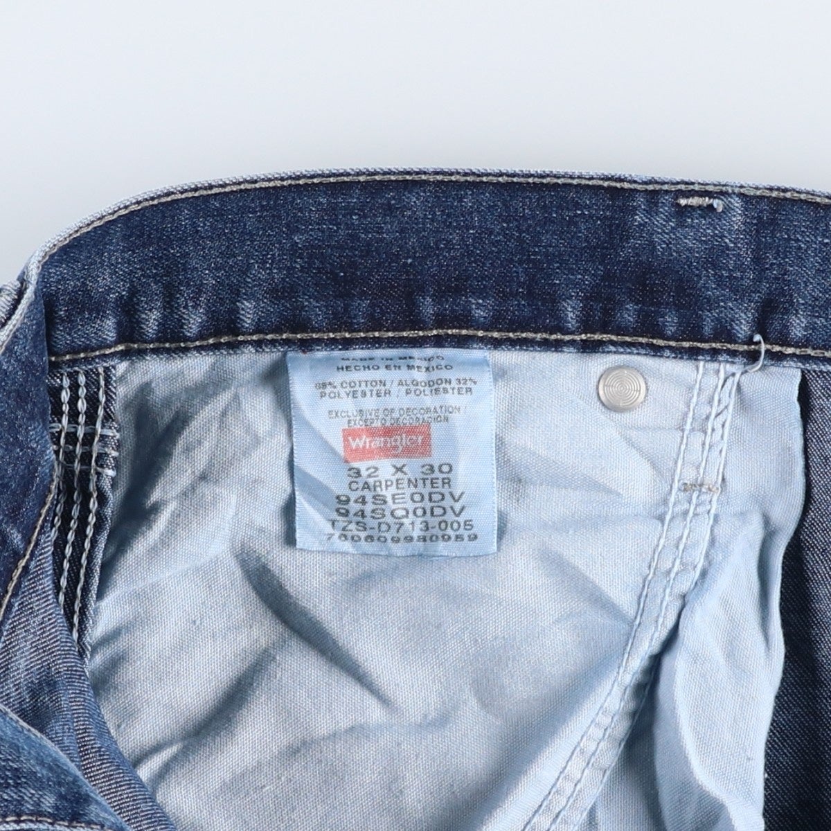 古着 ラングラー Wrangler デニムペインターパンツ メンズw34相当