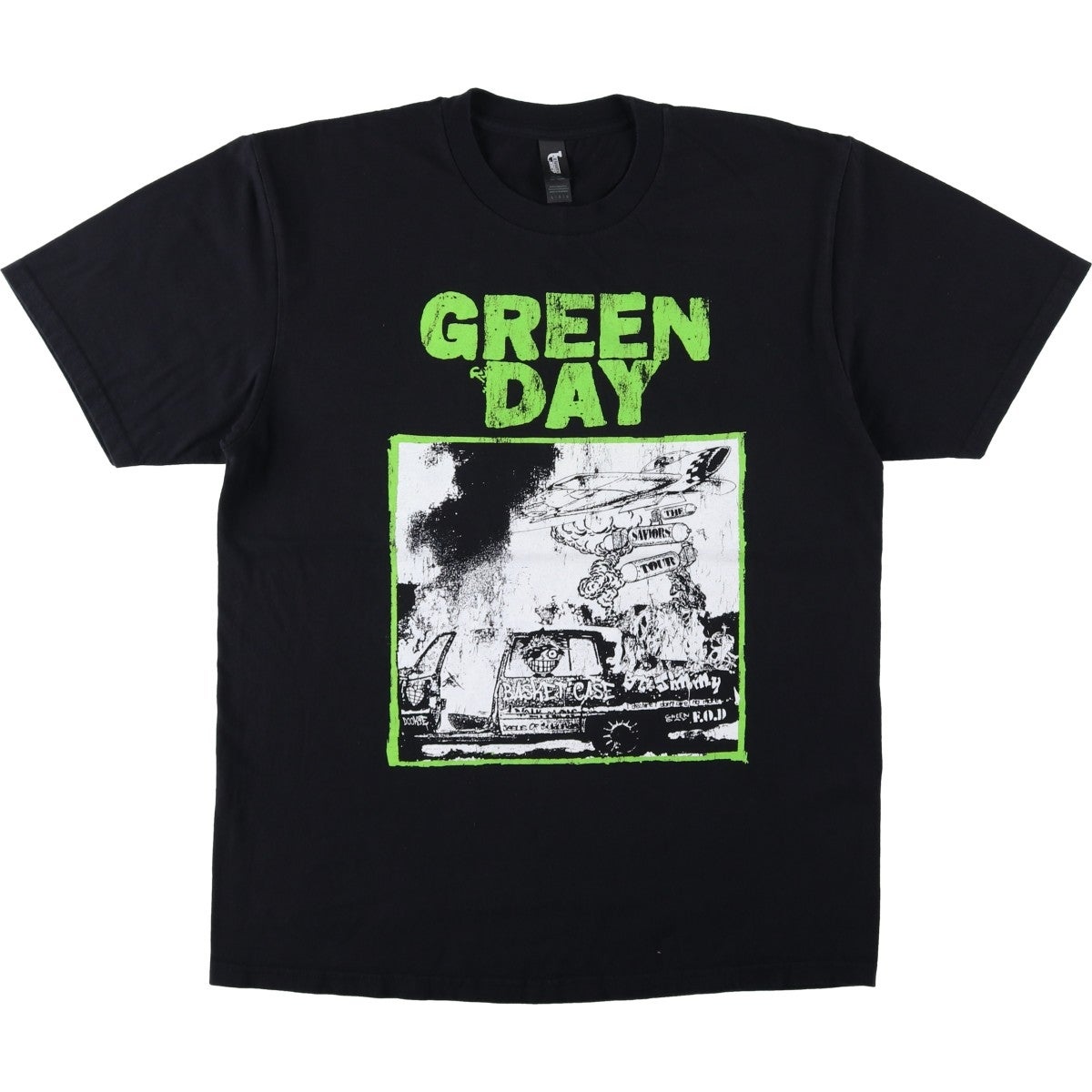 GREEN DAY 年代物　古着　Tシャツ ヴィンテージ 00s GREEN DAY グリーンディ バンド 半袖 Tシャツ