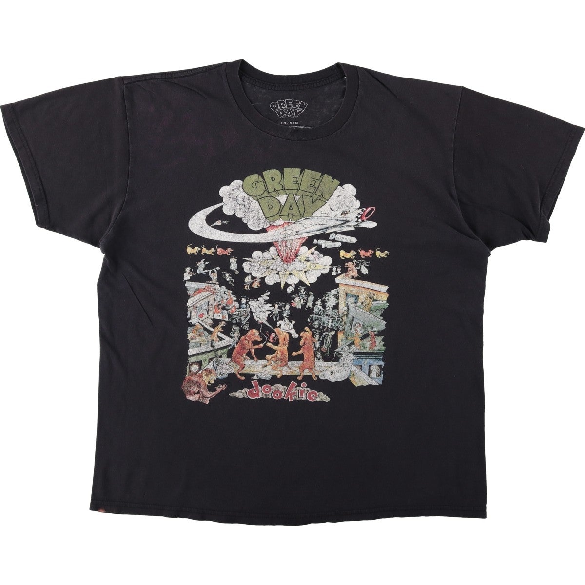 古着 Green Day グリーンデイ バンドTシャツ バンT メンズM相当
