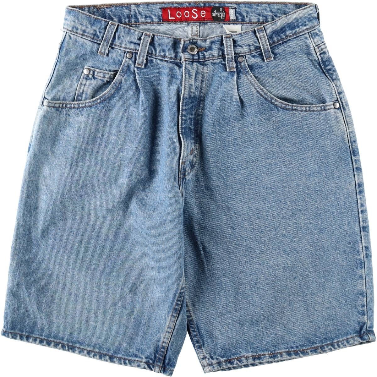Levi's SilverTab リーバイス　シルバータブ　ハーフパンツ 古着 リーバイス Levis SILVER TAB シルバータブ LOOSE ルーズ デニム