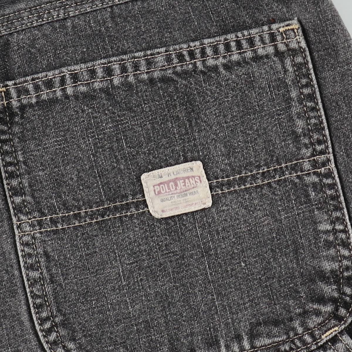 古着 ラルフローレン Ralph Lauren POLO JEANS COMPANY ブラックデニム