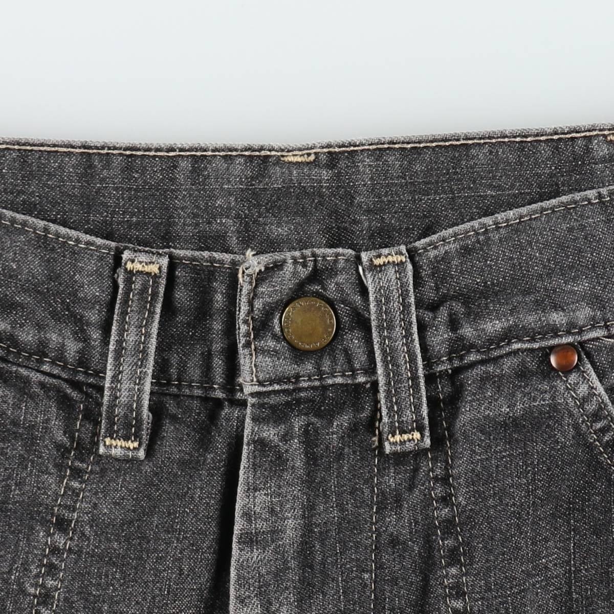 古着 ラルフローレン Ralph Lauren POLO JEANS COMPANY ブラックデニム
