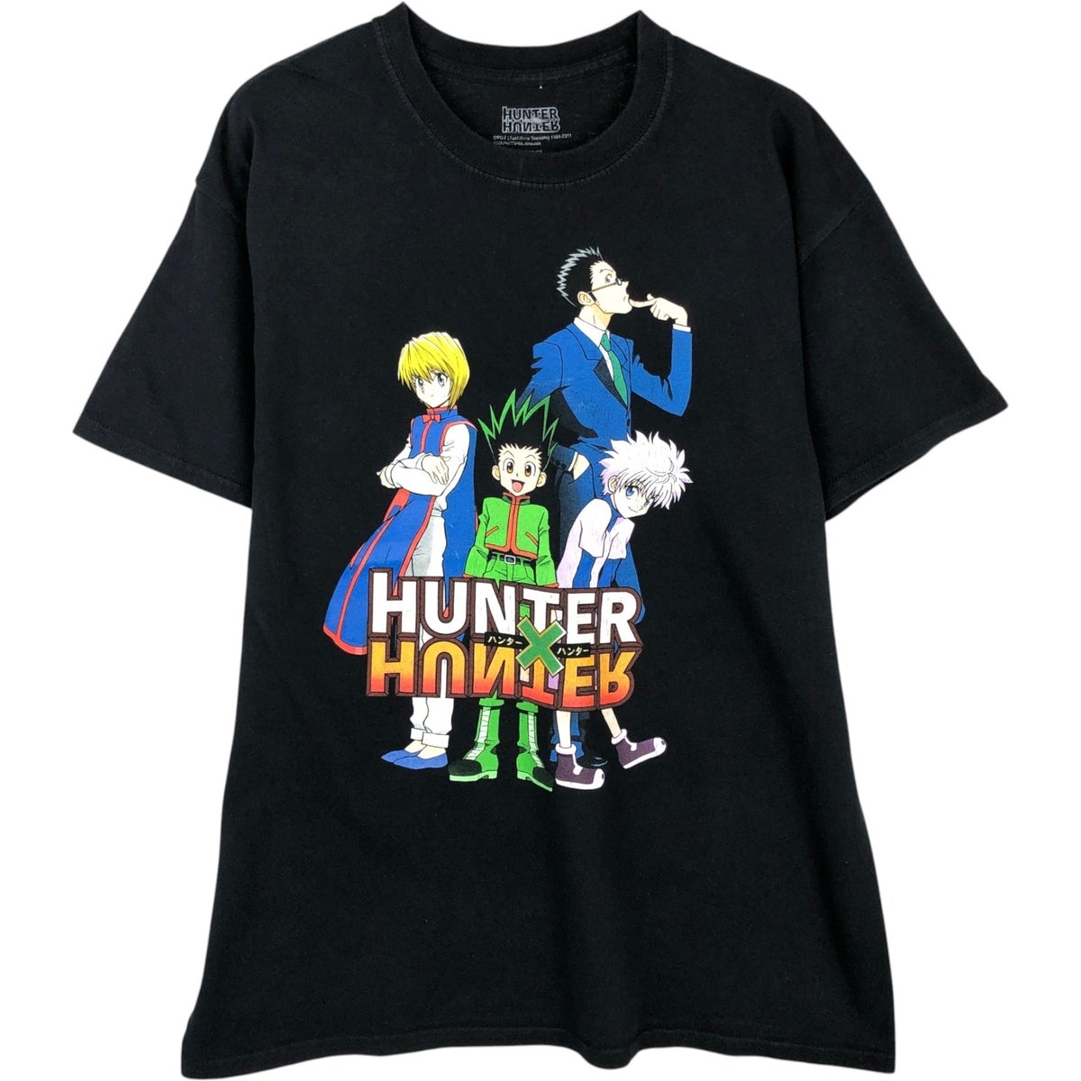 古着 HUNTER×HUNTER ハンターハンター キャラクタープリントTシャツ