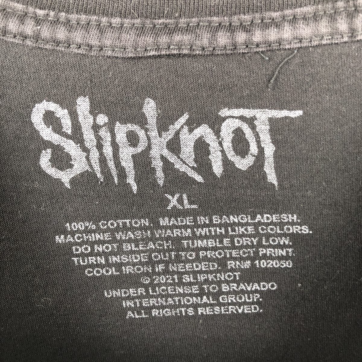 古着 Slipknot スリップノット バンドTシャツ バンT メンズXL相当