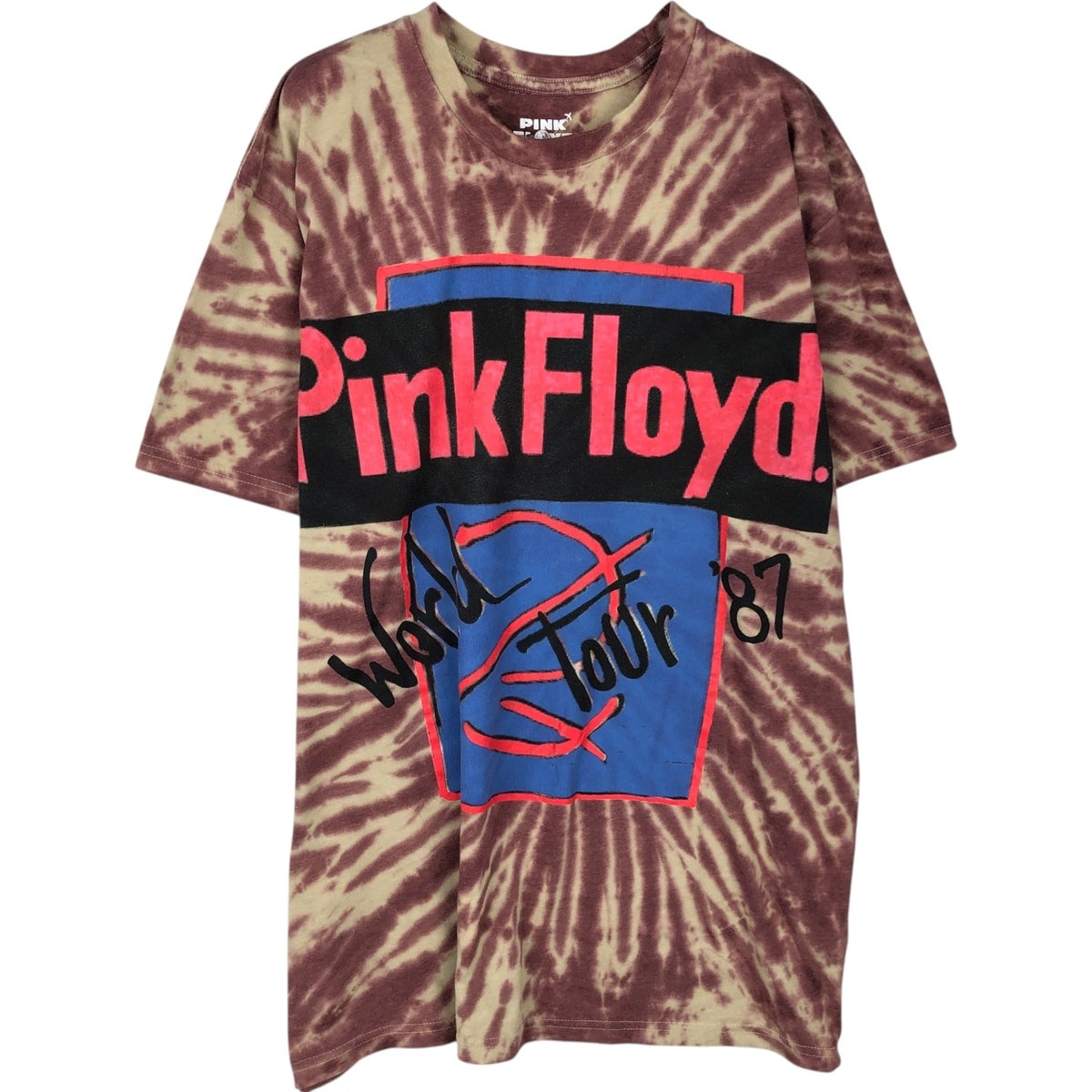 古着 PINK FLOYD ピンクフロイド タイダイ柄 バンドTシャツ バンT