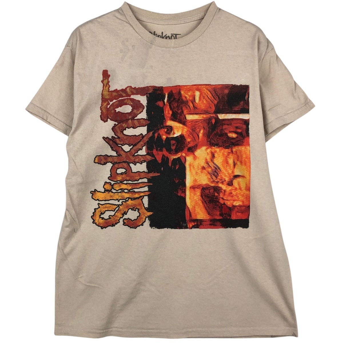 古着 SLIPKNOT スリップノット バンドTシャツ バンT メンズL相当