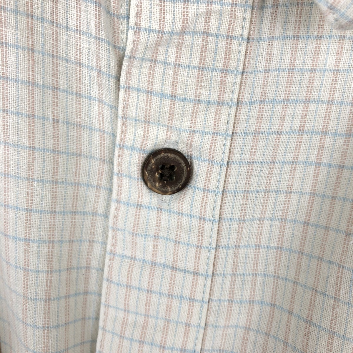 古着 パタゴニア Patagonia チェック柄 半袖 オーガニックコットン